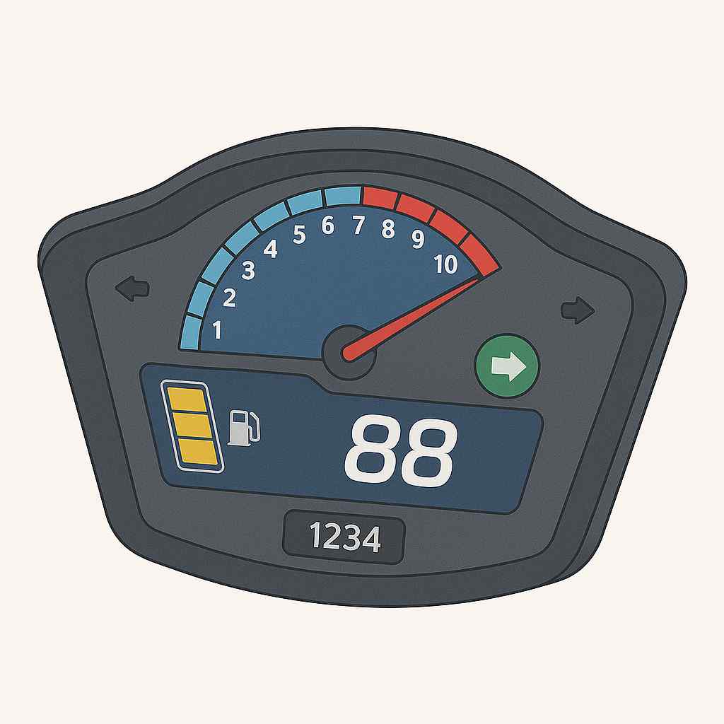 摩托車儀表TFT全彩液晶屏，液晶顯