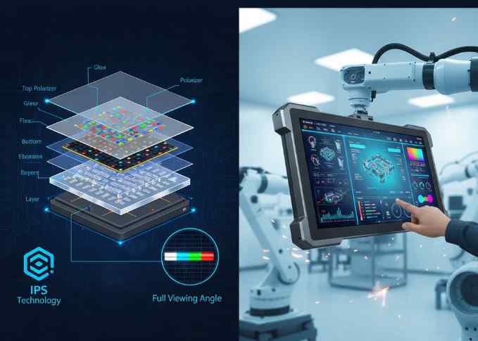TFT-LCDIPS液晶屏面板結構解析：從